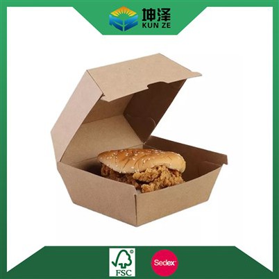 बर्गर बॉक्स डिस्पोजेबल