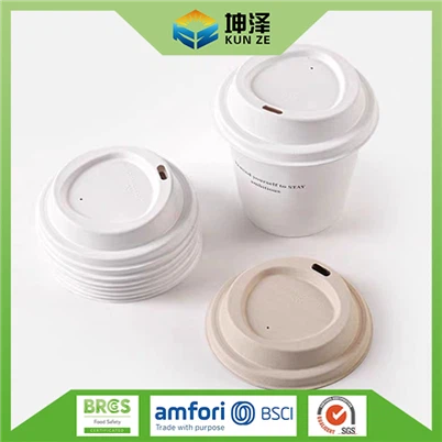 बायोडिग्रेडेबल कप ढक्कन